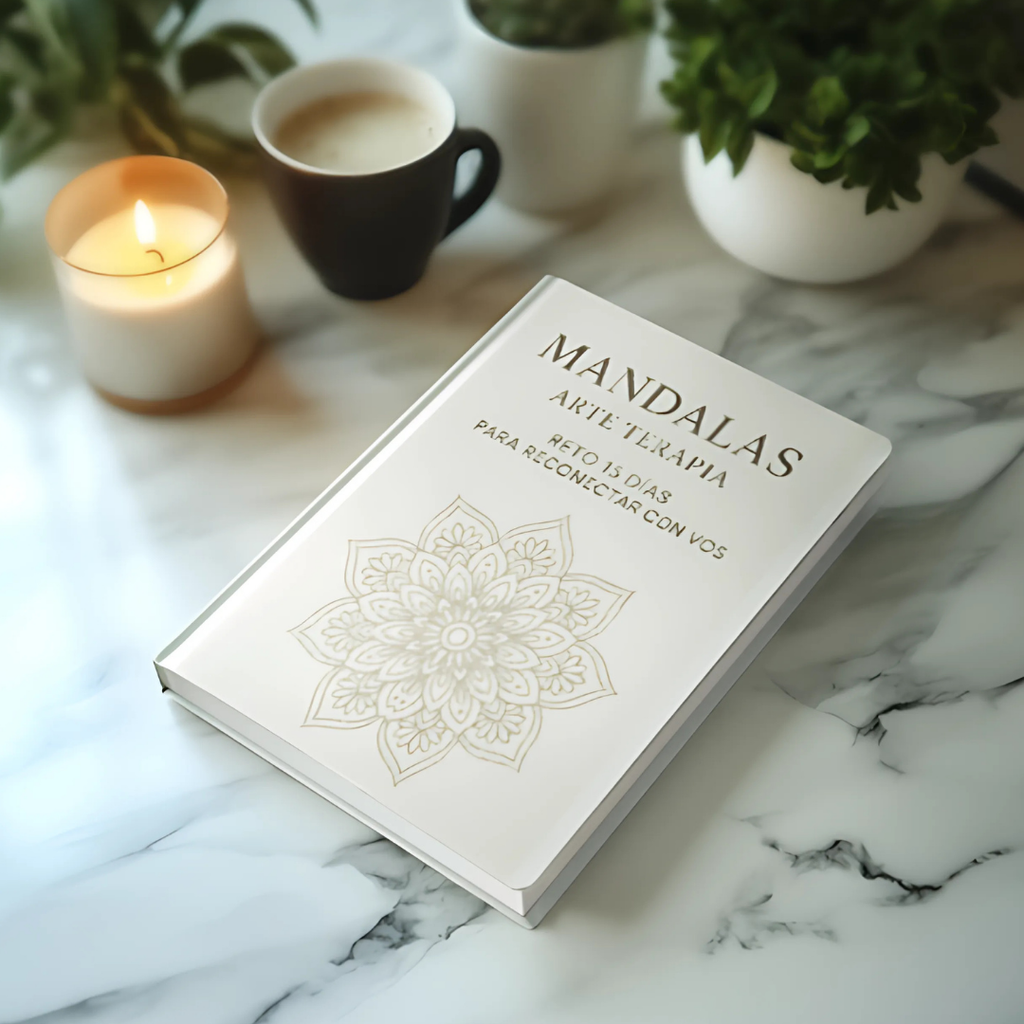 Reto de Mandalas de 15 Días + Diario de Gratitud PDF – Conectá con tu calma y agradece cada día