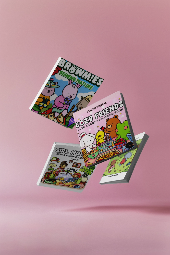 🌈 10 Libros de Dibujos para Colorear | Descarga Instantánea