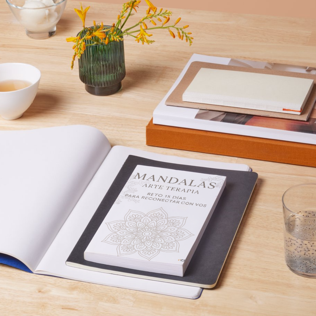 Reto de Mandalas de 15 Días + Diario de Gratitud PDF – Conectá con tu calma y agradece cada día