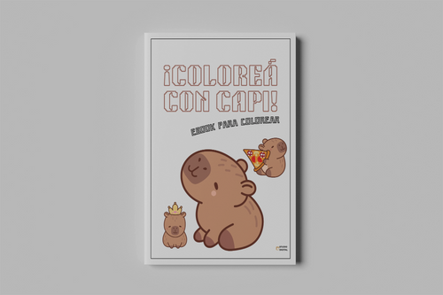 Los Capibaras – El libro más tierno para pintar en casa o en el aula