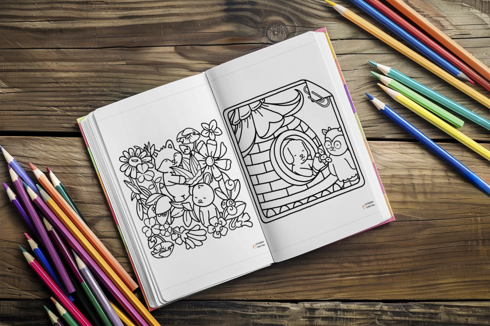 🌈 10 Libros de Dibujos para Colorear | Descarga Instantánea