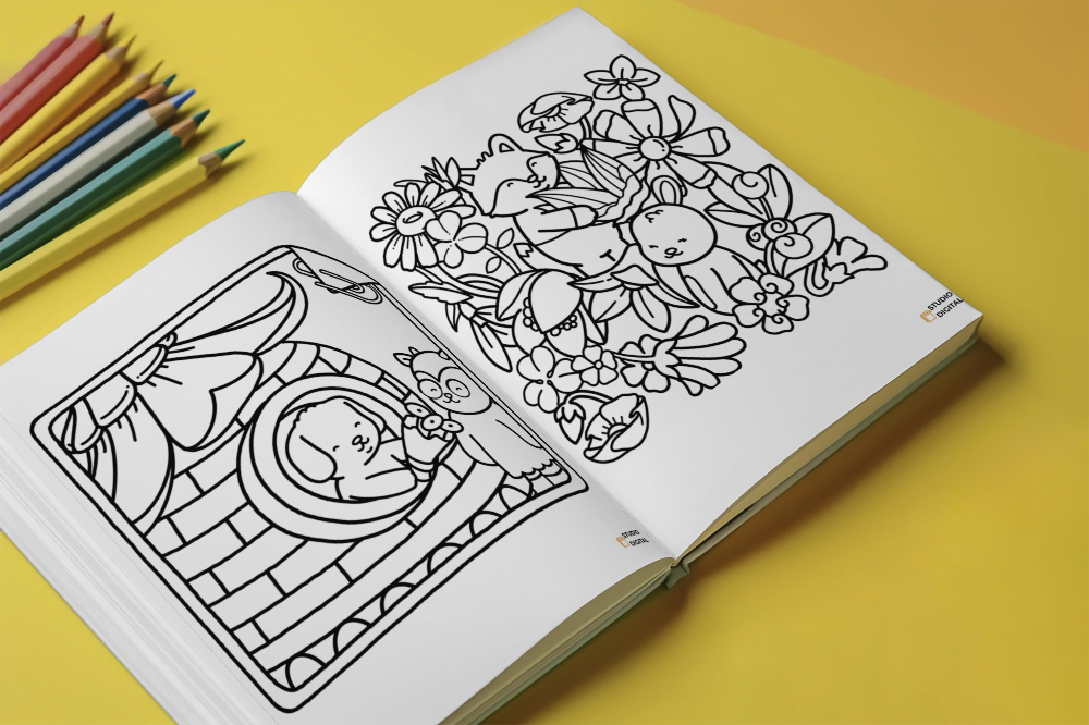 🌈 10 Libros de Dibujos para Colorear | Descarga Instantánea