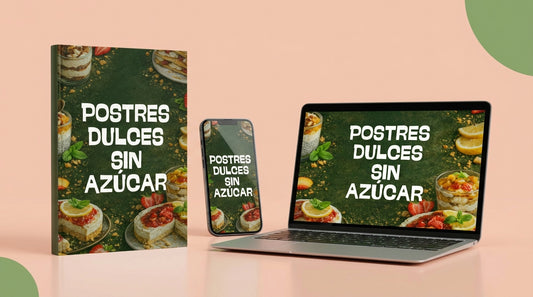 Postres dulces sin azúcar